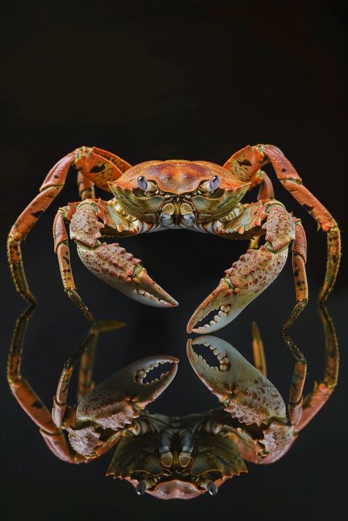 海鮮水產市場淡水兩棲螃蟹 攝影圖 下載至來源處